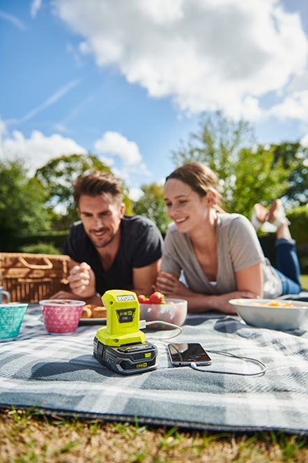 Viskas integruota su mūsų ONE+ akumuliatoriumi