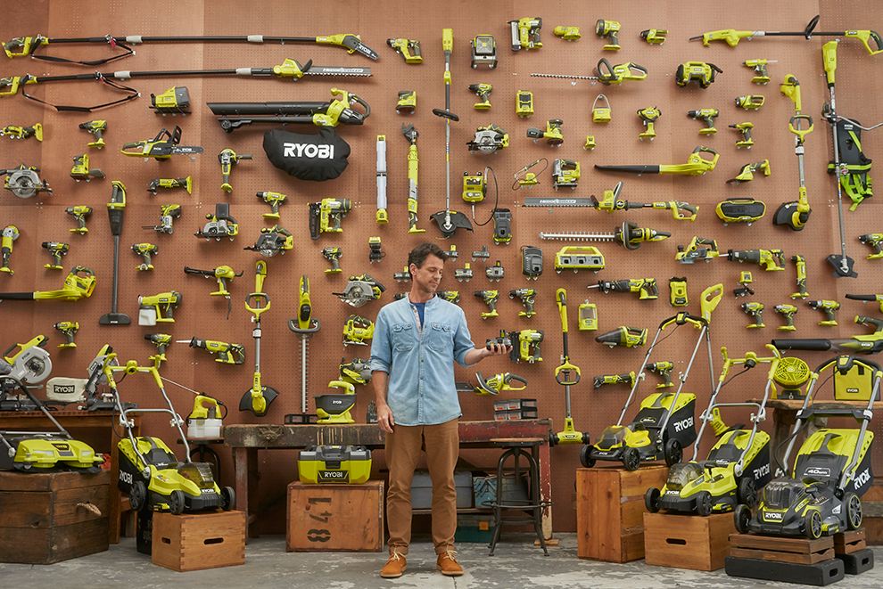 Viskas integruota su mūsų ONE+ akumuliatoriumi