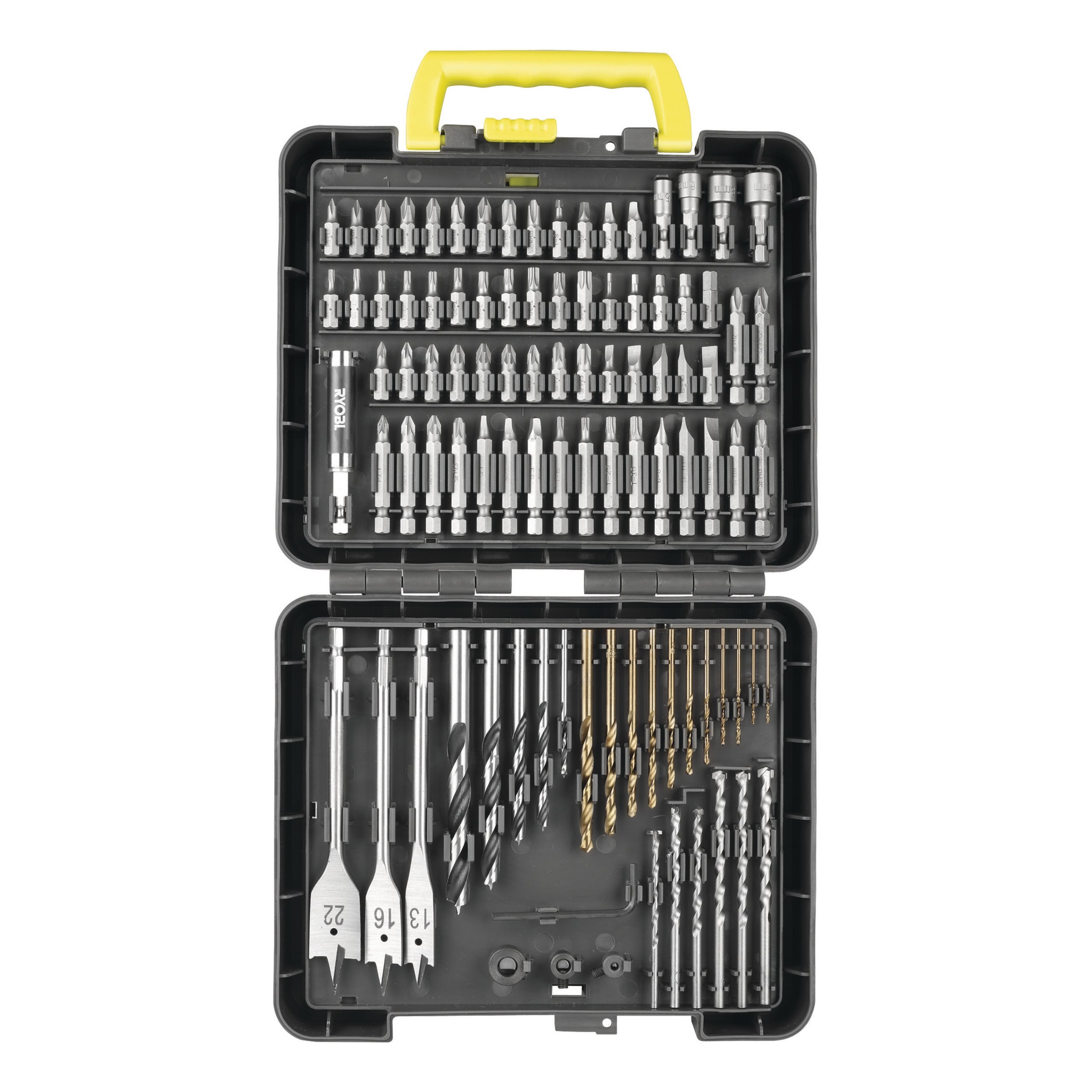 Ryobi RAK95DDF Set 95 piezas para taldrar y atornillar